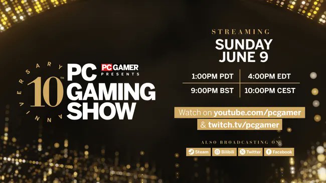 Our NEW GAME in collaboration with <a href="/devolverdigital/">Devolver Digital</a>  will be revealed at the PC Gaming Show THIS SUNDAY! Save the Date! June 9 - 1PM PDT / 4PM EDT / 9PM BST / 10PM CEST