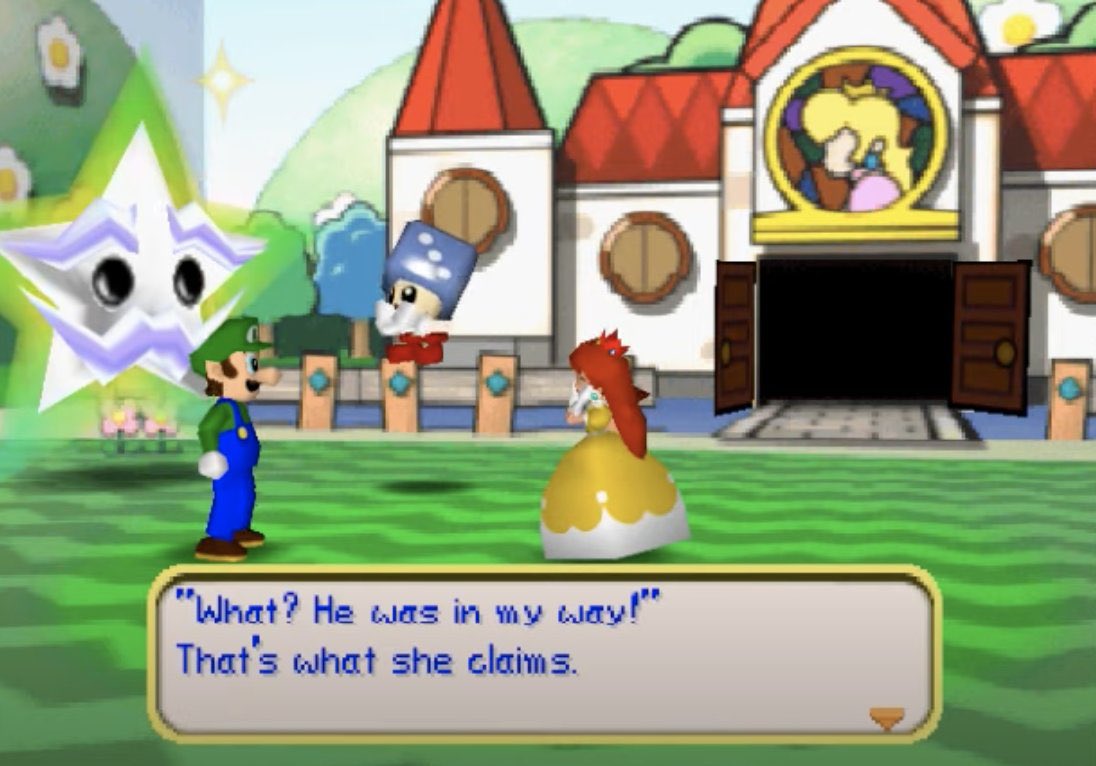 🌼 Mario Party 3 - here Daisy is very competitive, and little manipulative  as she makes the fake millennium star fall in love with her so she can get  the beauty star