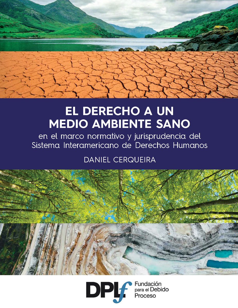 Con ocasión del 🌎🌱 Día Mundial del Medio Ambiente,  comparto un artículo sobre los principales desarrollos normativos y jurisprudenciales del #SIDH en torno al derecho a un medio ambiente sano.

📗👉 bit.ly/3x0Cz3f