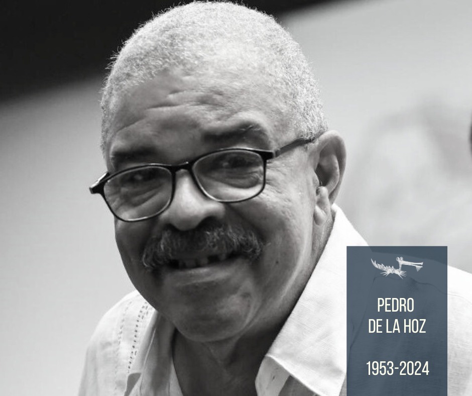 YaselToledoG's tweet photo. Profundo dolor por el fallecimiento de nuestro Maestro de Juventudes Pedro de la Hoz,consagrado al periodismo, a la @UNEAC_online y a la cultura en general. Nos deja una obra extensa y la sensación de que nunca se irá del todo. El abrazo  a la esposa y a toda la familia. #AHSCuba https://t.co/3QHwVoxsUq
