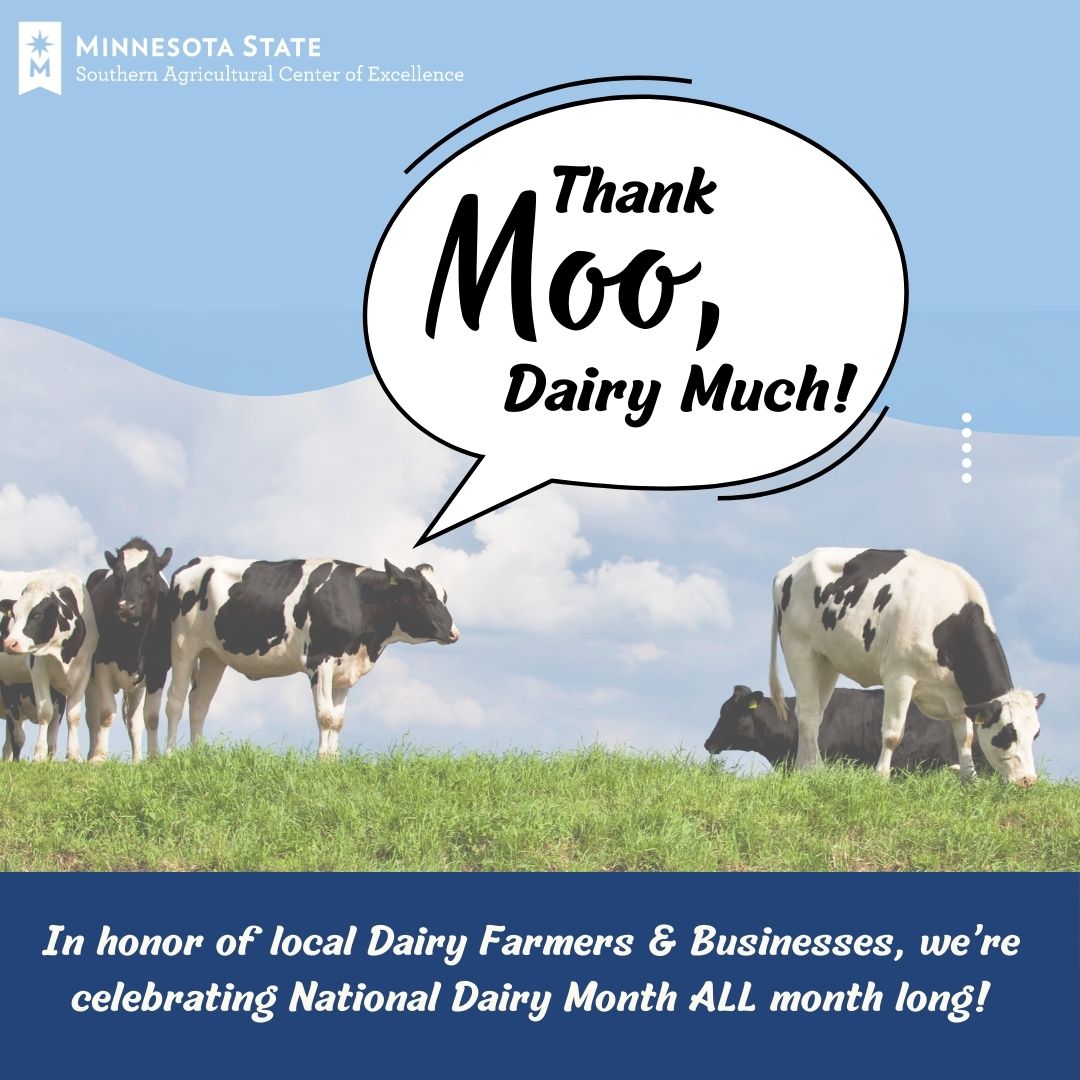centerofag's tweet photo. June is here, and it's time to celebrate Dairy Month! Whether you love creamy cheese, refreshing ice cream, or a simple glass of milk, this month is all about appreciating the delicious and nutritious dairy products that are a staple in many of our diets. https://t.co/Fy0LJ27slx