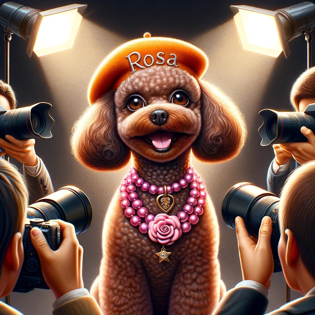 Rosa_Inu's tweet photo. All eyes are on me right now.  I wonder who should I choose? 🐾🐾 https://t.co/4rzYa27UUX