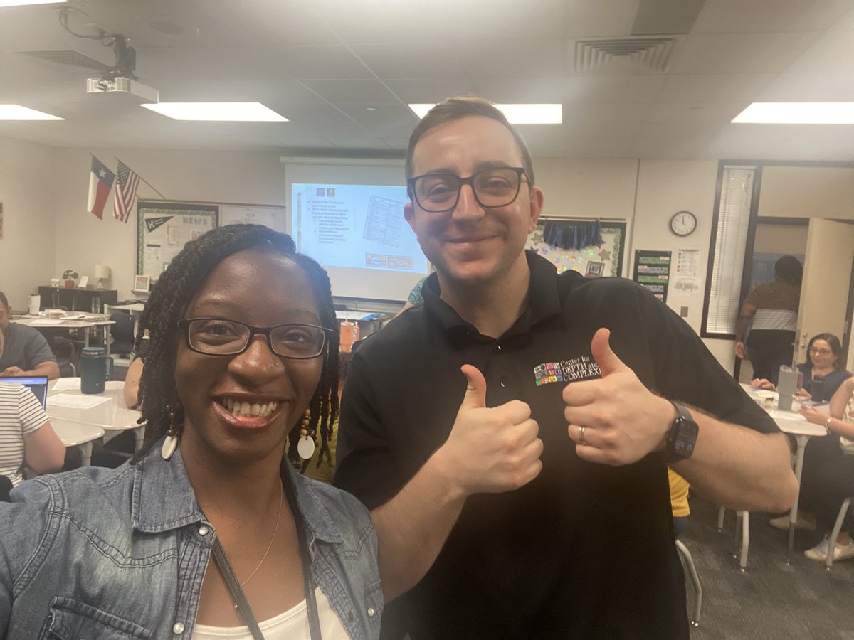 MrsLamb9's tweet photo. Day 2 of Depth and Complexity. Feeling empowered to move forward and add to my lessons. #Ascend24 @humbleisd_adv https://t.co/sLMN1MSnqa
