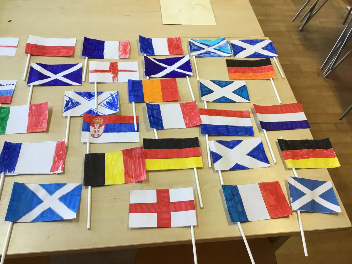 gasc81185069's tweet photo. Amazing flag making today in aid of the euros starting next week #euros #flagmaking https://t.co/dxhKJyoxV3