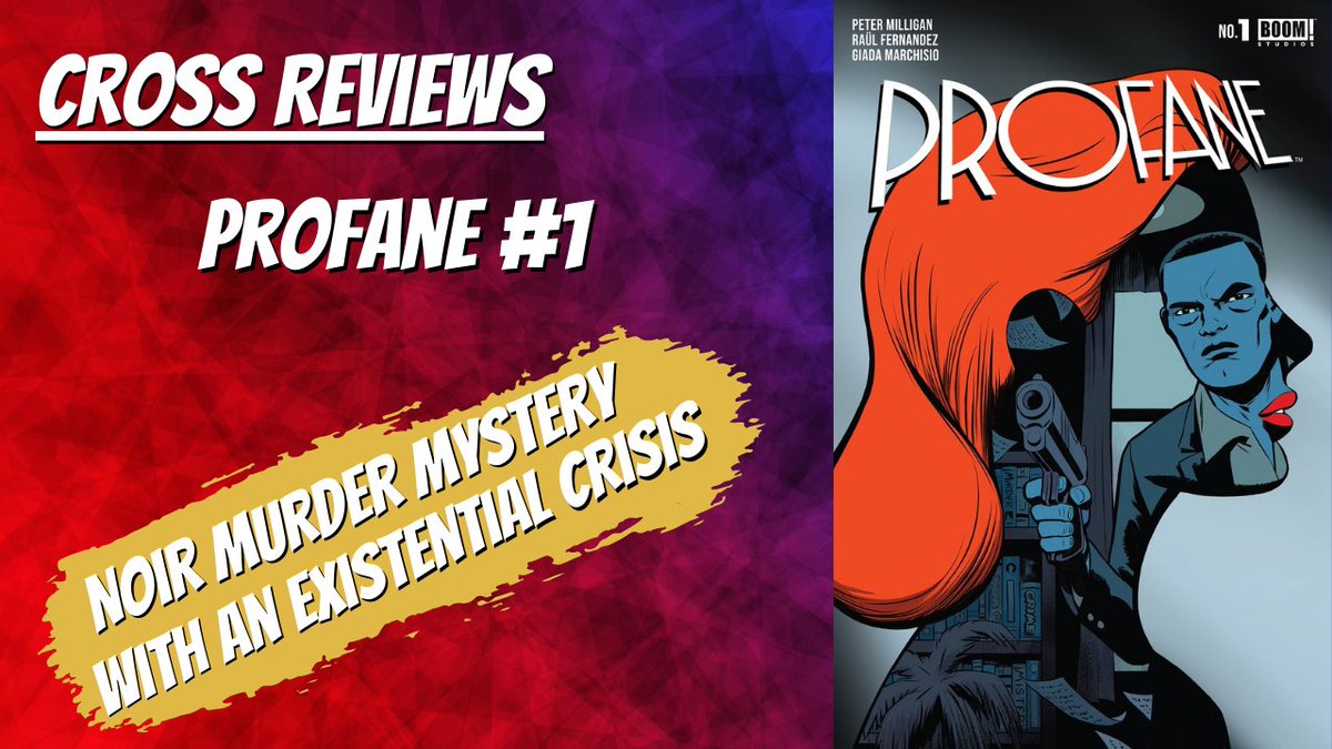 geeksplusmedia's tweet image. Cross reviews #Profane #1 from @boomstudios 

#PeterMilligan &amp;amp; #RaulFernandez bring us a gritty Noir Detective story but everything isn't quite as straight forward as it seems

Hear Cross' thoughts
youtu.be/iIkggMf7tdo?si… 

#IndieComics #Comics #ComicBooks #Reviews #ComicReviews