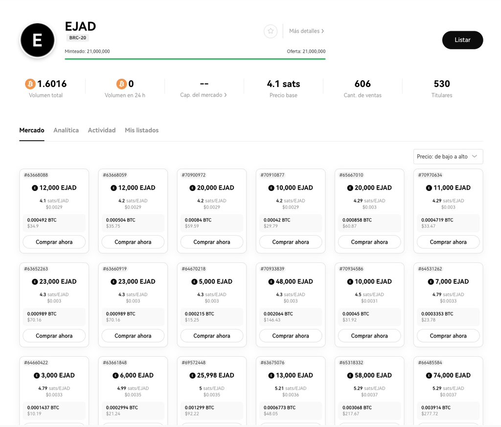 Ejad_io's tweet photo. Descubre $EJAD, un token BRC-20 en la blockchain de Bitcoin, que ofrece versatilidad y múltiples usos en transacciones y aplicaciones descentralizadas.
🔗 EJAD EN Okx | https://t.co/dI8nuuAmBv
#DYOR #ejad #bitcoin
#satsejad #brc20 #okx #okx交易所 #unisat #magiceden #xverse https://t.co/JHnCnOgQJS