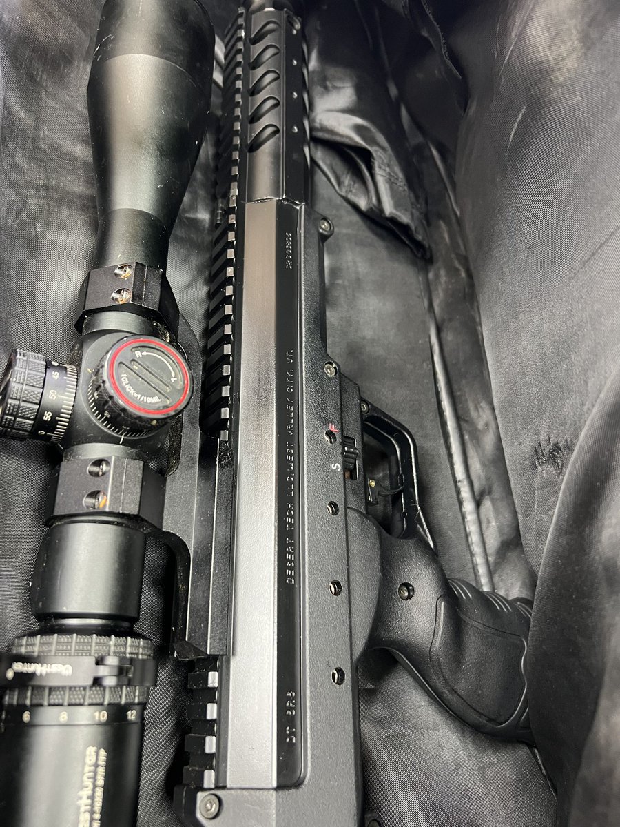 Longbowbb's tweet image. So after a series of chats with the A1’s owner, plan of attack agreed but, aside from the body panels the original parts of the receiver were to be kept - even the very same screws. 

Am very happy with the finish, looks like a new A1 &amp;amp; hoofs out 0.45’s &amp;amp; 0.48’s 😈