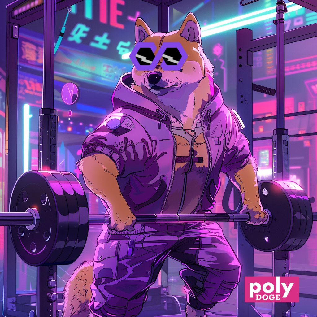 PolyDoge's tweet photo. GM! ☀️ PolyDoge 🐶🚀 Fam!

🔥👿🔥 Getting pumped for Polygon MEME Szn! 

Let's get Aggregated! 🦾

$PDOGE #Polygon #PolyDoge https://t.co/mgxz686xKl