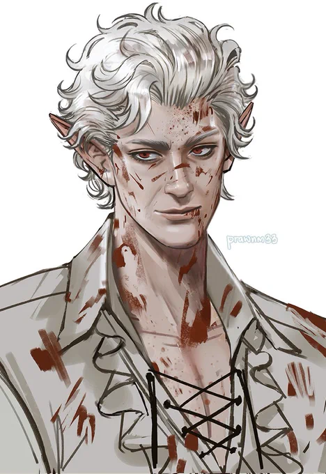 I started playing Baldur's gate 3 and to no one's surprise I am in love with Astarion #baldursGate3 #astarionbaldursgate3 