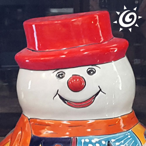 Snowman Luminaries - 2 sizes.  All on clearance/  While supplies last.  bit.ly/2urUdw6  #closeout #sale #onsale #discounted