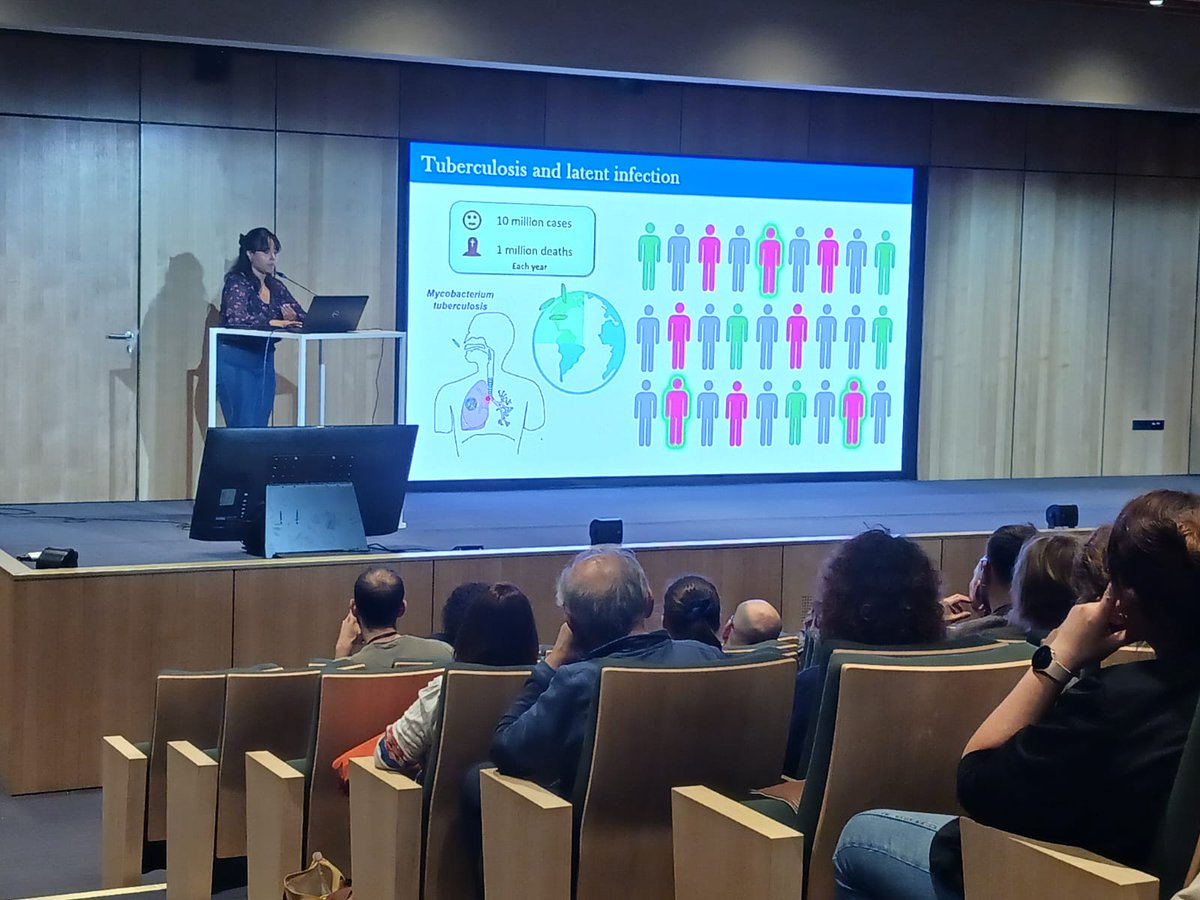 I am very proud of Joan Fine, who brilliantly presented her results at the annual scientific meeting of the Institut Pasteur de Lille <a href="/PasteurLille/">Institut Pasteur de Lille</a>  <a href="/CIILofficiel/">Centre d'infection et d'immunité de Lille</a>