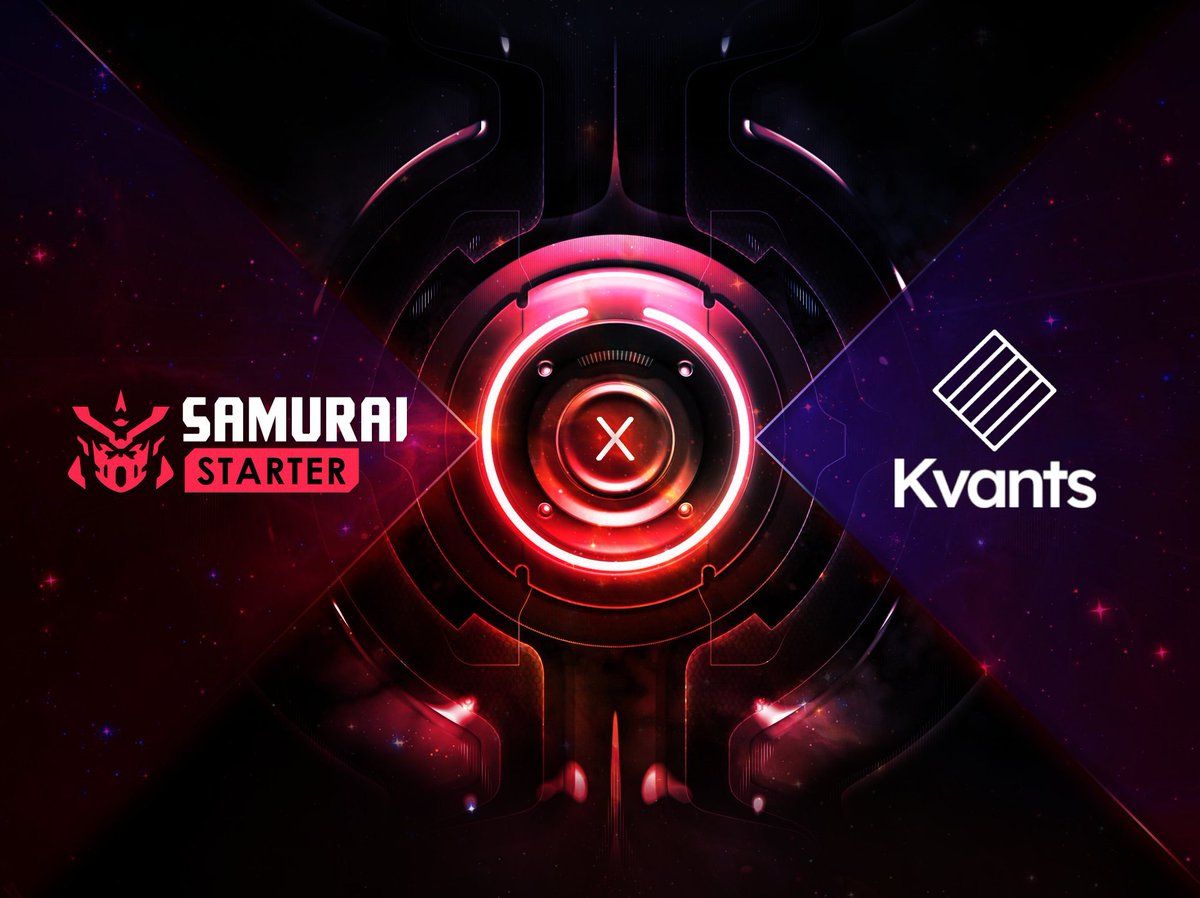 SamuraiStarter's tweet photo. Samurai Starter is thrilled to welcome Kvants @KvantsAI for its Private Round on Tuesday, June 11 at 12:00 UTC!

Kvants is a non-custodial Asset Management Platform offering access to AI-driven quantitative trading strategies developed by institutional hedge funds.

🧵1 of 3