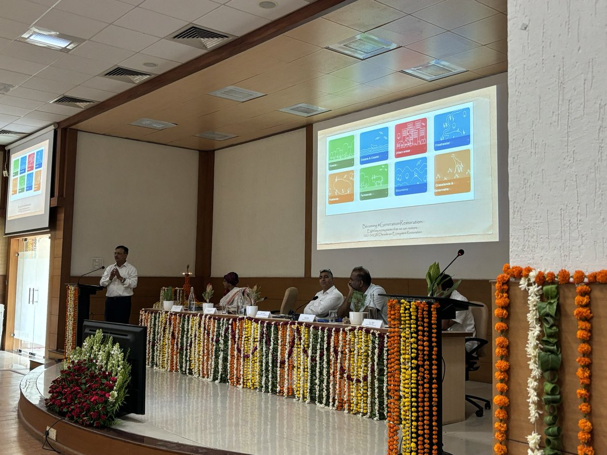 ThakkarLokendra's tweet photo. Today on the occasion of World Environment Day which also happens to be the 44th Foundation Day of EPCO, Mr K Raman @raman_ifs  &amp; Dr Mansee Bal, delivered  lively and enlightening keynote address on this year’s WED theme. It was attended by by officials of EPCO and MPPCB. https://t.co/1My9BvH8EB