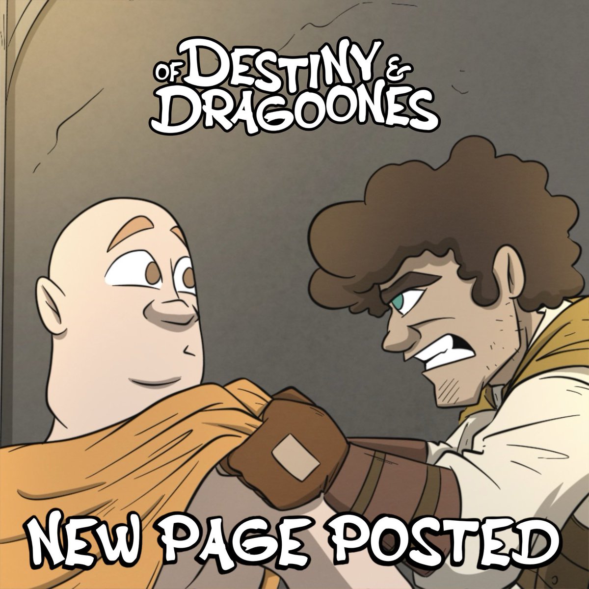 Iddstar's tweet photo. ✨Happy comic day!✨

New Dragoones page is up and Halfling on Halfling…

https://t.co/vyPSHkliZG

Please consider supporting the Patreon - it’s just $3 a month for early comic updates and exclusive art and behind the scenes updates on Dragoones and other projects! https://t.co/PgfEOpZMHU