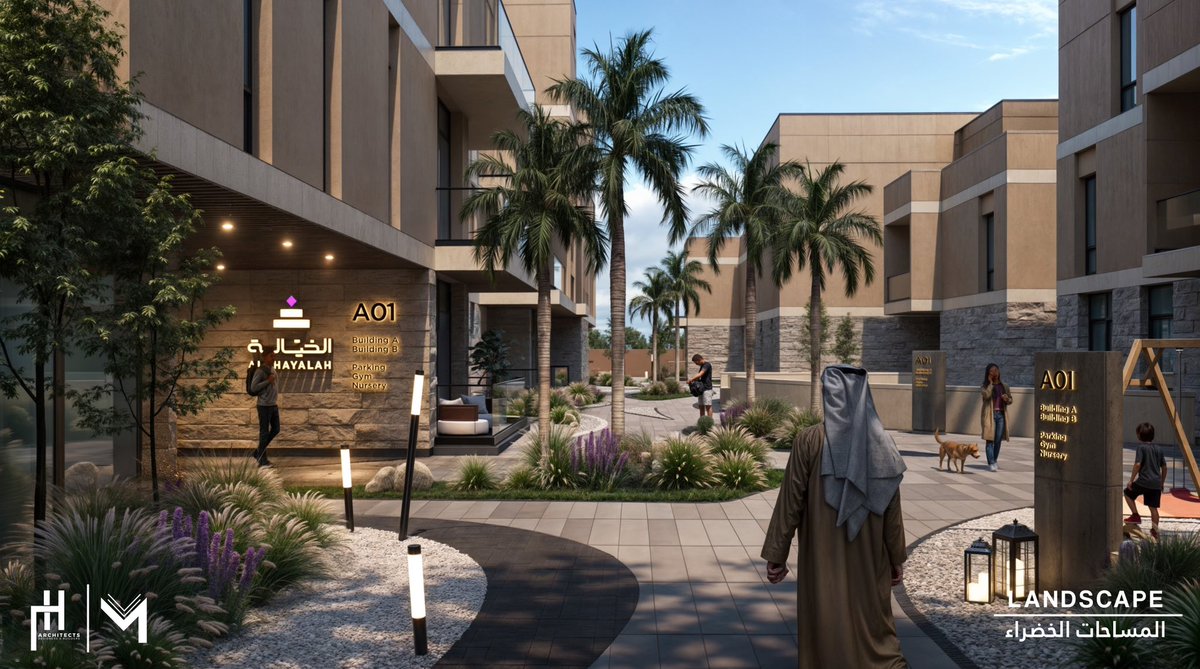 arch_meshari's tweet photo. أحدث مشاريعنا، قيد الإنشاء.

 مجمع الخيالة السكني، مستوحى من العمارة المحلية، بلمسة عصرية.

أكثر من 100 شقة، تطل على فناء داخلي، ومساحات مشتركة متنوعة.

المالك: شركة العمر للاستثمار 

التصميم: شركة مشاري الراشد للهندسة المعمارية 

الموقع: الرياض - حي قرطبة https://t.co/rQz6RPLG3k