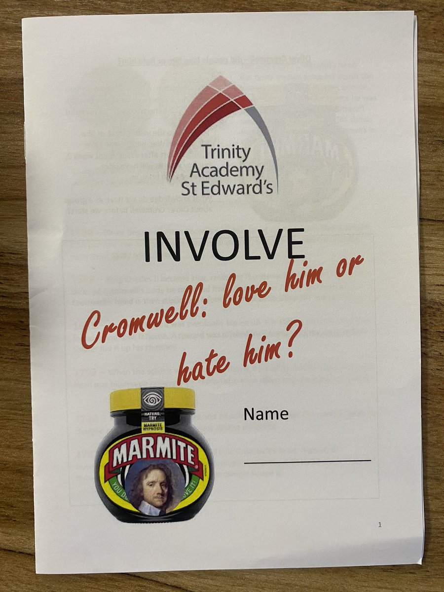 MissMercerHist's tweet photo. This week’s history involve had students interpreting whether Cromwell was loved or hated throughout different parts of history based on how his head was treated ☠️ https://t.co/TW4t9jGjMb