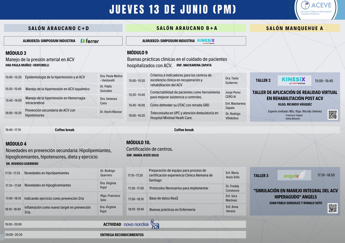 ACEVE_Chile's tweet photo. 2do CONGRESO CHILENO DE ENFERMEDADES

Con nuestro programa ya disponible, los invitamos a inscribirse en la actividad!

📅 13 y 14 de Junio 2024
📍Hotel Radisson Blu, Las Condes
✍️Link Inscripción: https://t.co/i1fh4SWDRa

Descarga el programa completo: https://t.co/zDAeSje7tp https://t.co/9nER5qaESL
