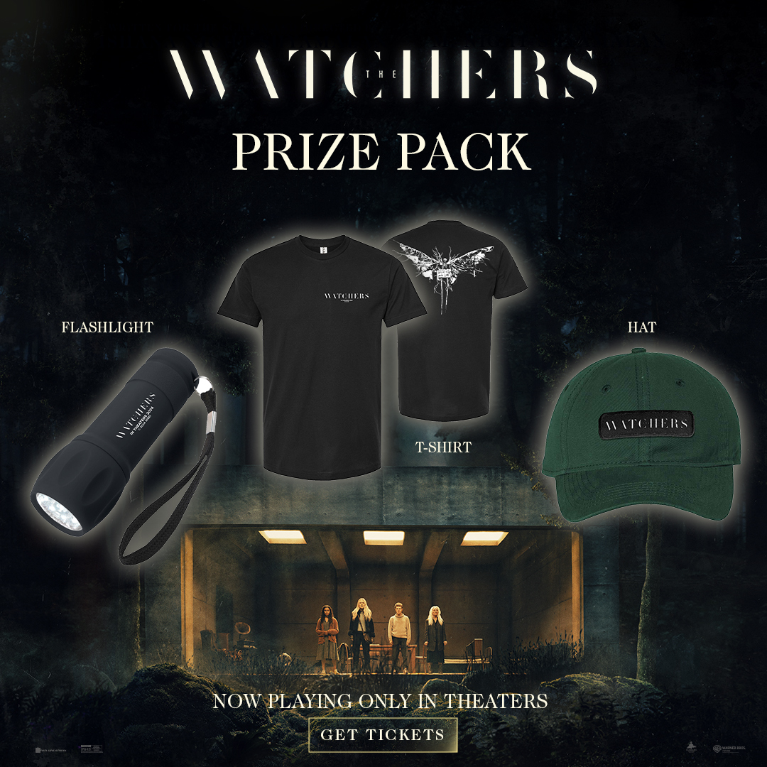 🚨 GIVEAWAY 🚨

FOLLOW US and RT this post for a chance to win this #TheWatchers prize pack!

No Purchase Necessary. U.S/D.C. only, 18+. See Official Rules for all details. Enter by 6/13/2024 Rules: cur.lt/bix000llm #CinemarkPrizePackSweepstakes