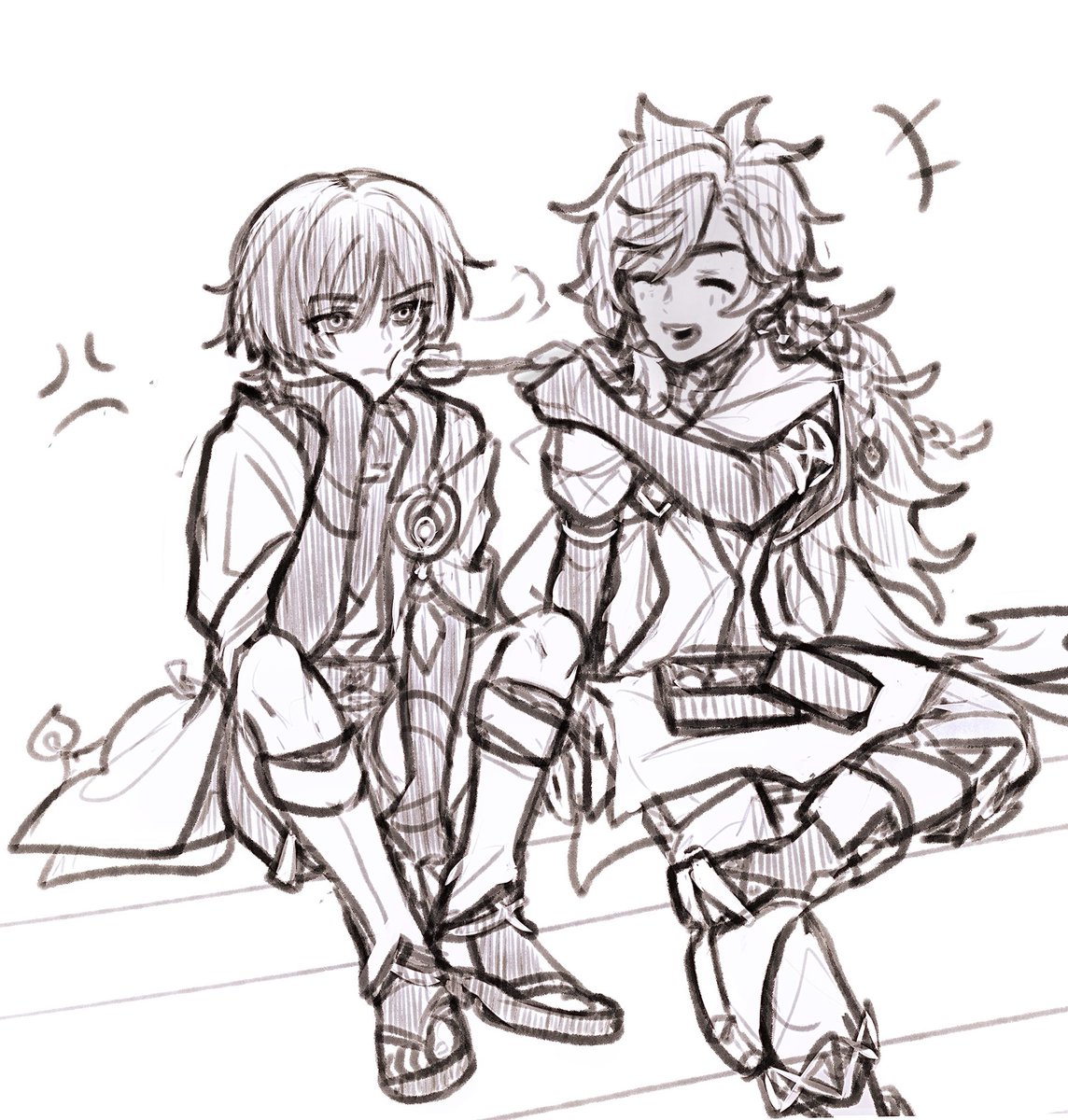 do_mkokoro's tweet photo. i lvoe when genshin besties

#wanderer #sethos https://t.co/NKC31TNZfL