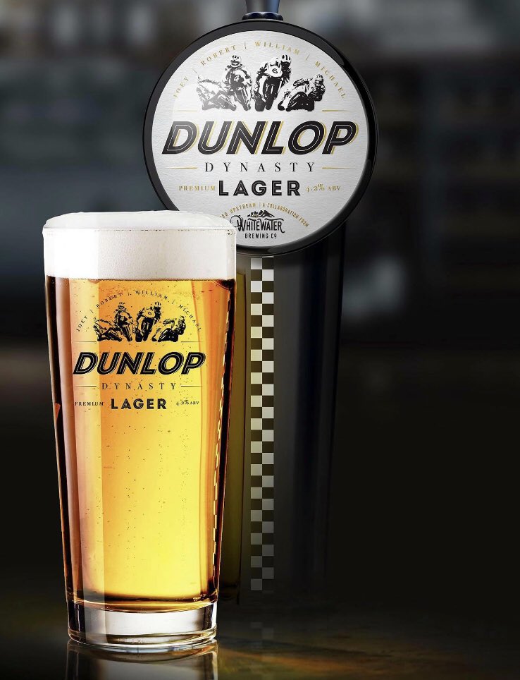 4thxjuly's tweet photo. Anyone for a Dunlop Dynasty Pint ? #DunlopDynasty #ttlegend #TT2024 #MDRacing #MichaelDunlop https://t.co/ZFnRPVnewM