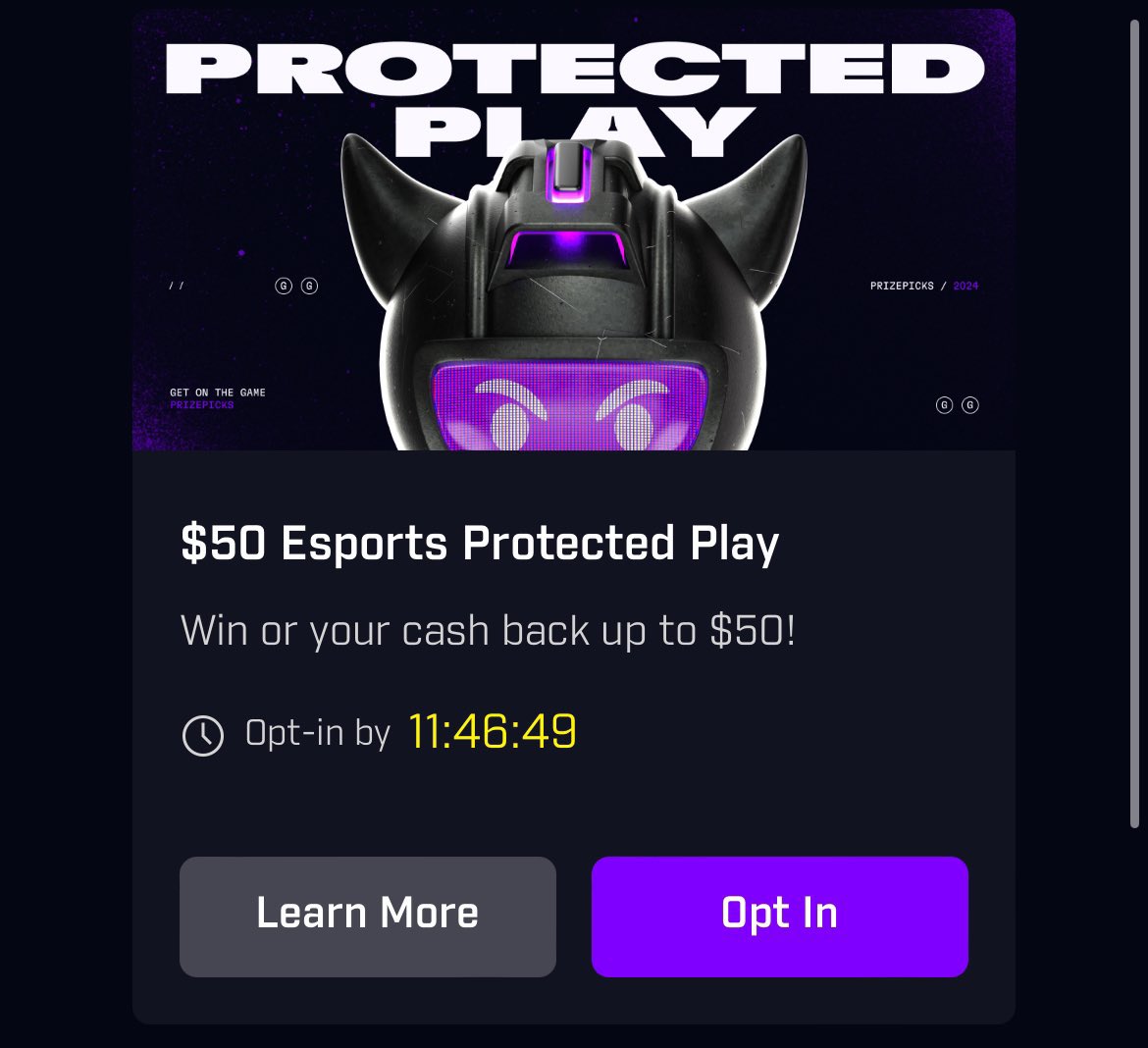 Esports protected PrizePicks 25x slip 🎮

Not an esports guy so playing the top esports slip on the <a href="/DGFantasy/">Daily Grind Fantasy Sports</a> AI slip generator!  This tool is up 1200 units since last August (all tracked on the site) and something I have a lot of trust in! 

Should go without saying but hitting