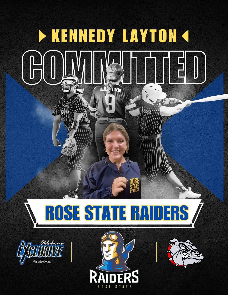 KennedyLayton9's tweet photo. Proud to say I’m a Raider!! 💙💛 @RSC_Softball https://t.co/Fsg0Jh8Qjn
