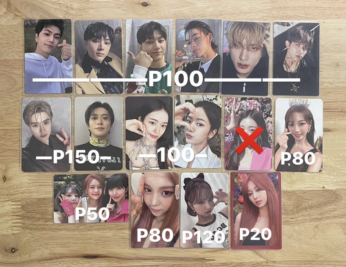 Lideukie97's tweet photo. Wts lfb ph

Enhypen dreamcatcher IVE viviz twice NCT assorted photocards

-very low prices
-all in mint condition
-can ship immediately after payment
-mop: gcash or maya
-mod: j&amp;t ggx or meetup in dlsu

🏷️ Jaehyun Jake niki heeseung jay yujin chaewon eunha jiu yoohyeon dami pc https://t.co/WlZZo9Qev3