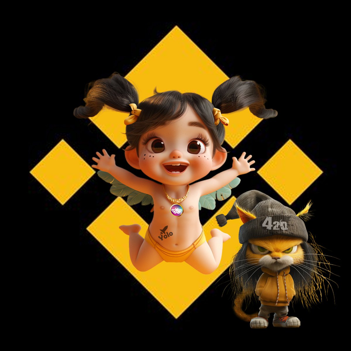 BabyYoloToken's tweet photo. #Safemoonfamily #TeamYolo #BabyYolo #CatNamedToast #PiggyCoinBSC #BBTF #JOTRO
🚀👶🦋🐱💕
Game 1 of 2
1 Winner / $25 in CatNamedToast & 1 Eclipse Animated Stray Cats
To play:
1. Retweet and Tag 2
2. Write:
Baby Yolo Token on BNB https://t.co/3KnNPXRPnf
3. Add a funny baby gif
Game ends in 48 hours.