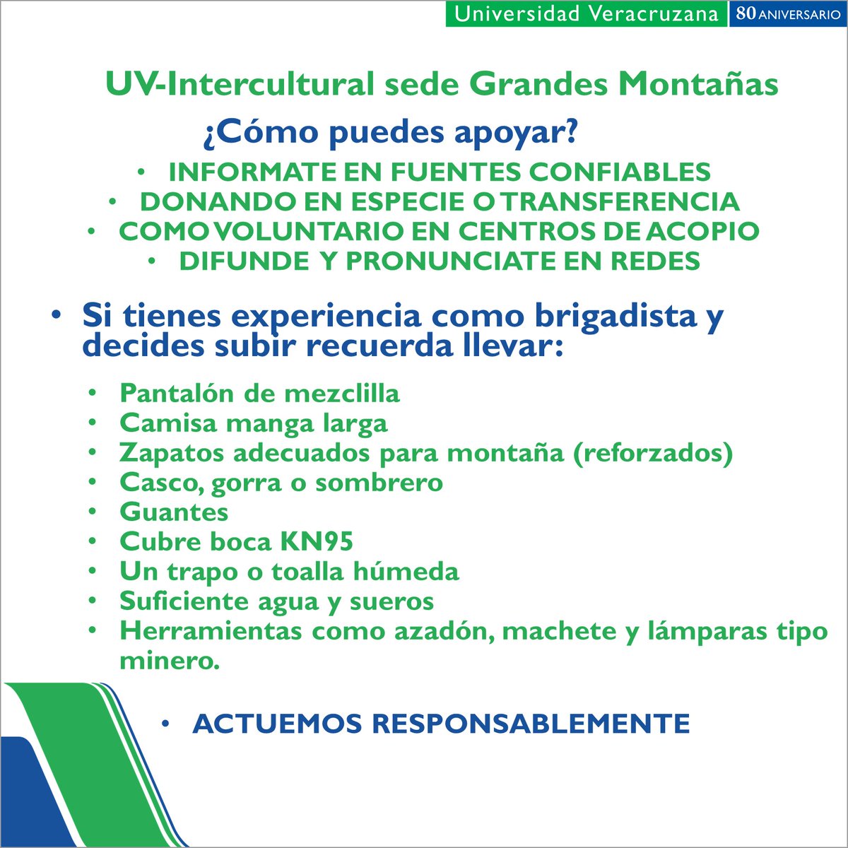 LuzioUV's tweet photo. Atención #ComunidadUV

Conoce los centros de acopio establecidos en apoyo a los municipios afectados por incendios en la #RegiónOrizabaCórdoba 🔥🌲.

¡Recuerda que tu donación, por pequeña que sea, cuenta y puede ayudar mucho! 🙌❤️

#UV_Solidaria https://t.co/kx5dJ8Pxgc