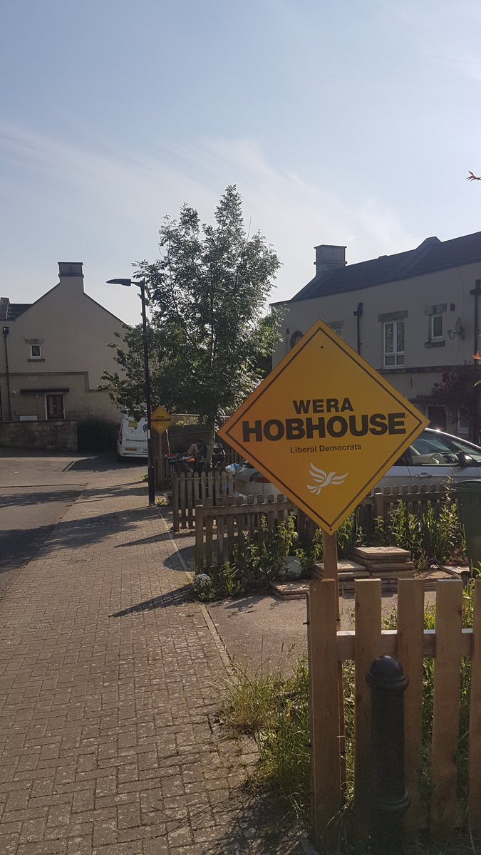 SBS_Bath's tweet photo. @Wera_Hobhouse where 1 goes up another soon follows @LibDems turning Twerton Orange https://t.co/khzseyxlWP