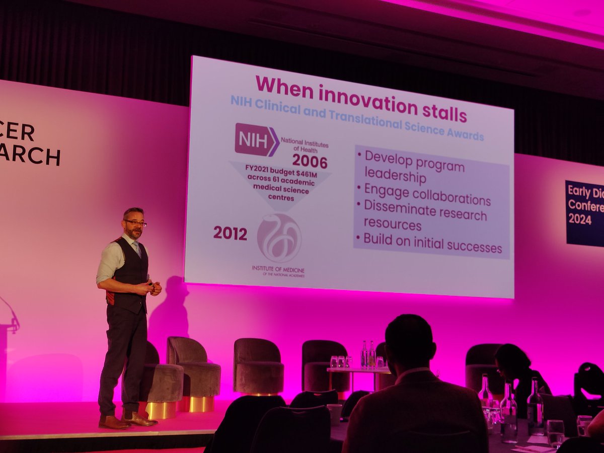 Great few days at #CRUKEDConference24 connecting with colleagues and learning about everything from liquid biopsies to improving help seeking behaviours. 

Looking forward to investigating how policy changes can help drive some of these exciting innovations into action!