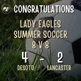 DeSoto_GSoccer's tweet photo. Lady Eagles 🦅⚽️ https://t.co/wcFj4nBiDY