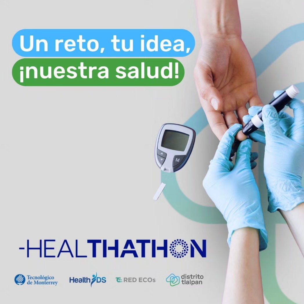 distritotlalpan's tweet photo. ¡Descubre el reto del #Healthathon 2024 - CDMX Distrito Tlalpan!  Este año buscamos soluciones innovadoras en salud para combatir enfermedades metabólicas: https://t.co/6MT5oHze1x
#HealthathonCDMX2024  #CDMX #DistritoTlalpan #HealthIDS #HackingHealth #HHMonterrey @Tec_CCM https://t.co/frZN61pNiW