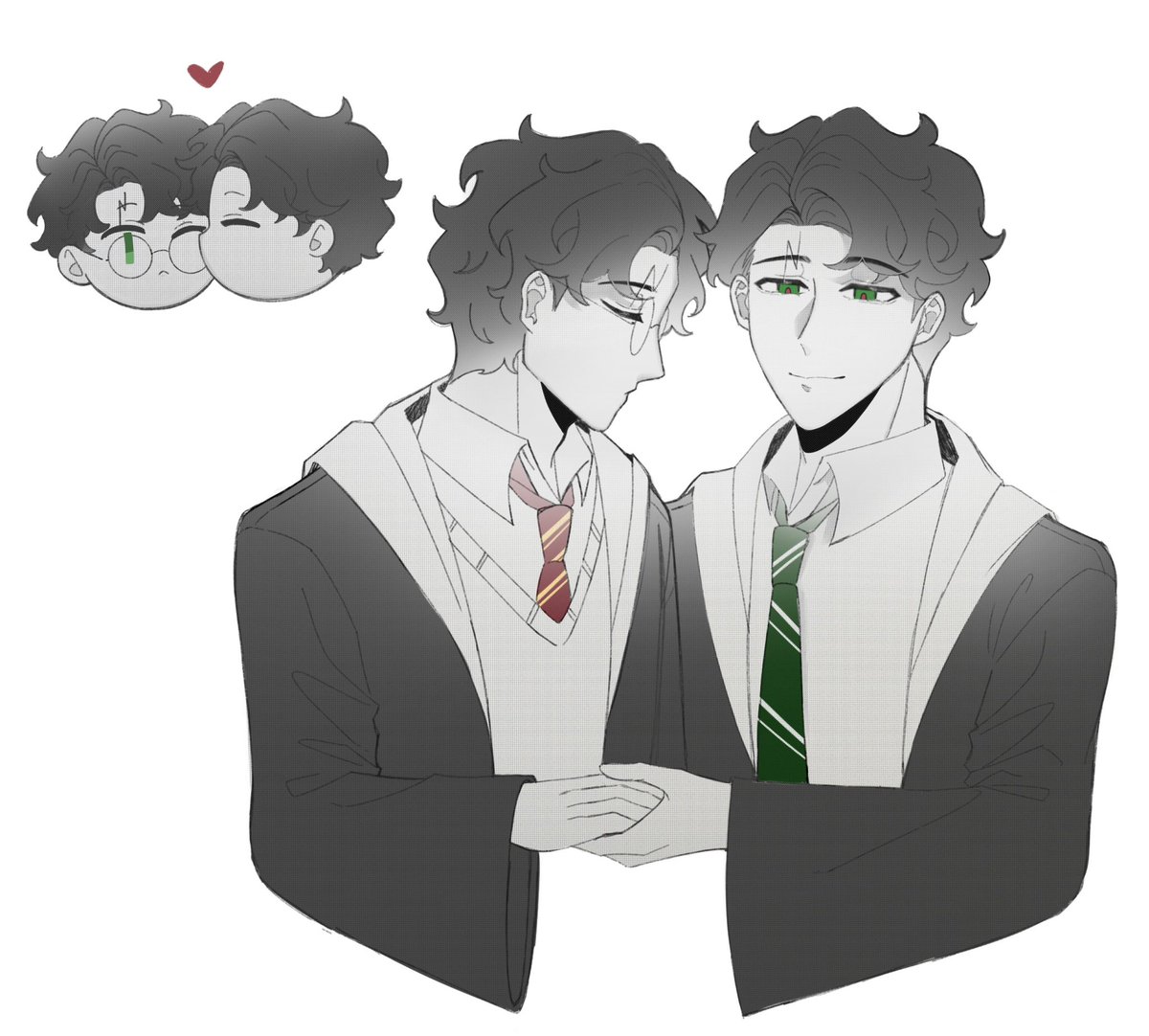 Hazelnut_0214's tweet photo. #Harrycest has invaded my mind
( Based on “Hadrian the Reflection” by Lomonaaeren) https://t.co/8kO7LdisIC