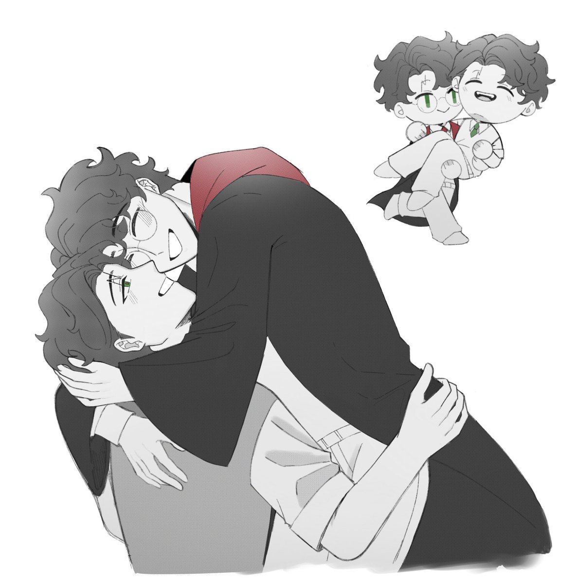 Hazelnut_0214's tweet photo. #Harrycest has invaded my mind
( Based on “Hadrian the Reflection” by Lomonaaeren) https://t.co/8kO7LdisIC