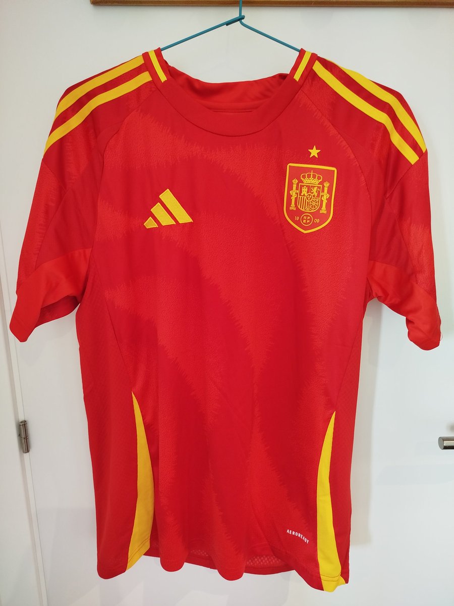 Borpsman's tweet photo. Camiseta de la selección española euro 2024 recién llegada de @futbasketcamis4 , muy buena calidad, brvtal! https://t.co/rZKYQCx1Eq