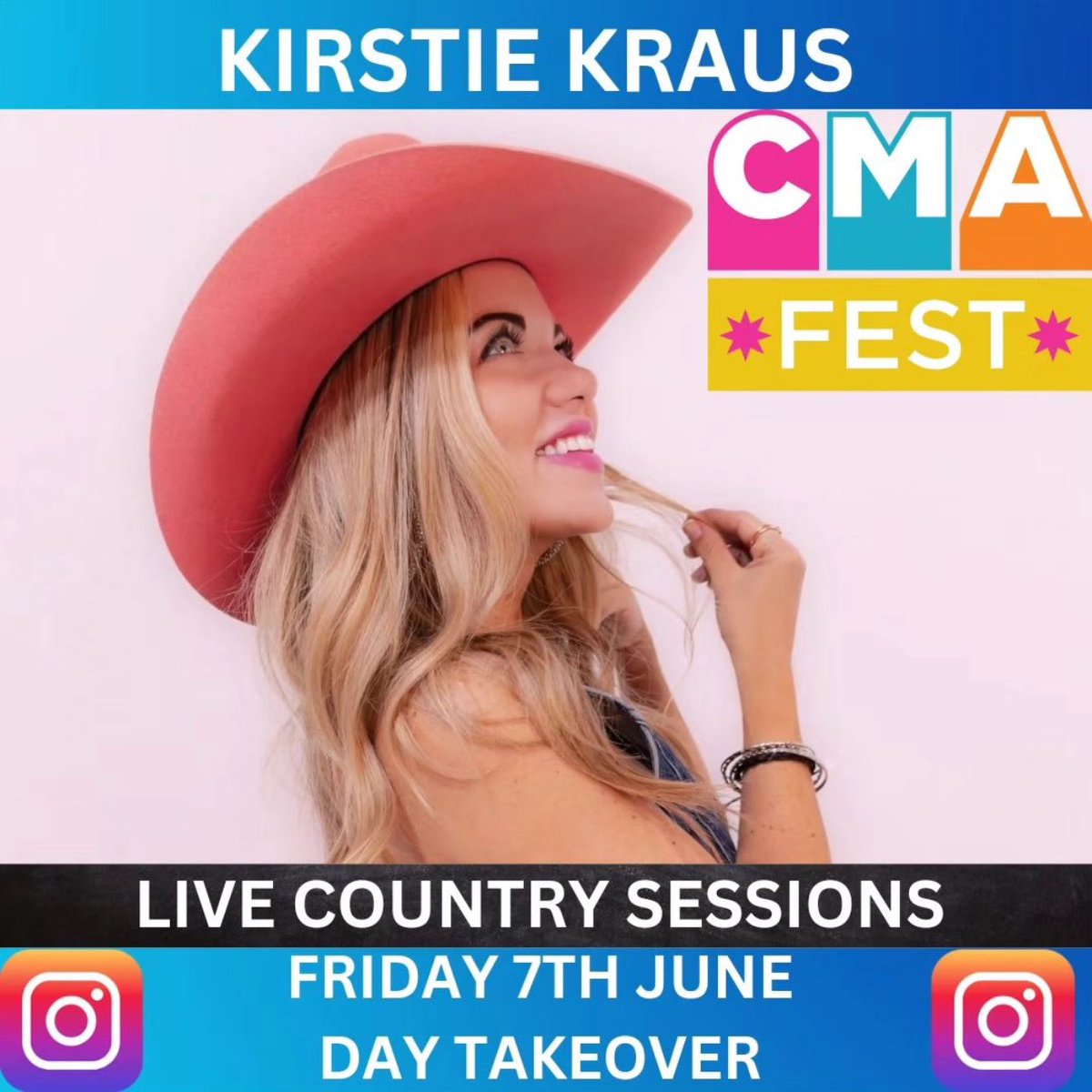 KirstieKraus's tweet photo. @CountryMusic Fest Week is here 🎉🙌🏼💓

@Greenlight_bar @NashvilleUnivrs 
@Paulsheffield24 #LiveCountrySessions 
@TheValentine_ #BCAM #squeeksontour
@popblitzmag @CommodoreGrille 
#FanFairX #MusicCityCenter #CMA #CMAFest https://t.co/QymWaxaSKb