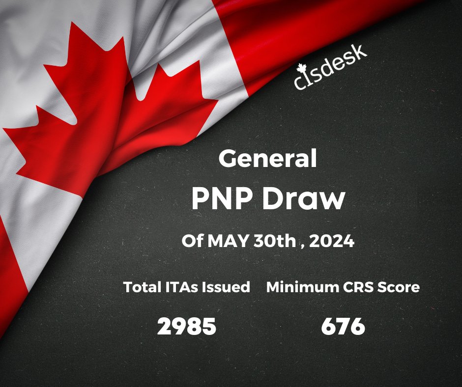 cis_desk's tweet photo. Dreaming of Canada? 🌟 The latest PNP Draw issued 2,985 ITAs with a minimum CRS score of 676. CIS Desk is your trusted partner in making it a reality.
#cisdesk #CISDesk #immigrationlawyer #rcic #ircc #cisdeskreviews #visaprocess #immigrationcanada #canadianimmigration #workpermit https://t.co/oVdZZKmETQ