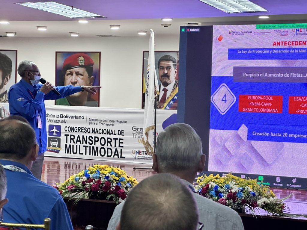 incanal_ve's tweet photo. #IncanalInforma|| El #CongresoMultimodal2024 es un evento académico e investigativo donde se expondrán temas sobre el desarrollo del transporte multimodal y sostenible para Venezuela.
@TransporteGobVe https://t.co/OCoPkEzOyZ