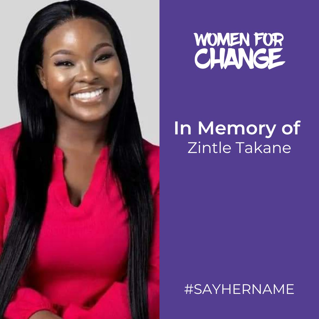 womenforchange5's tweet photo. Zintle Takane, 24, lifeless body was found buried in a shallow grave in KwaMaqoma (formally known as Fort Beaufort), Eastern Cape, on 4 June 2024. Zintle was reported missing on 31 May 2024 after she was last seen with her boyfriend, 34. Her family and friends searched for Zintle and asked the suspect about her whereabouts, but he kept misleading them. 

The boyfriend has been arrested in connection with Takane’s murder and is expected to appear in court. We are heartbroken over the loss of such a beautiful soul. Fly high, Sister. #womenforchange #sayhername #justiceforzintle