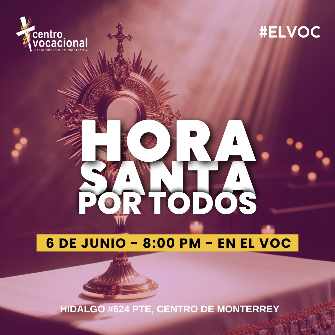 centrovocmty's tweet photo. #HoraSanta mensual. ¡Nos vemos en #ElVoc ! https://t.co/xn21dE32o6