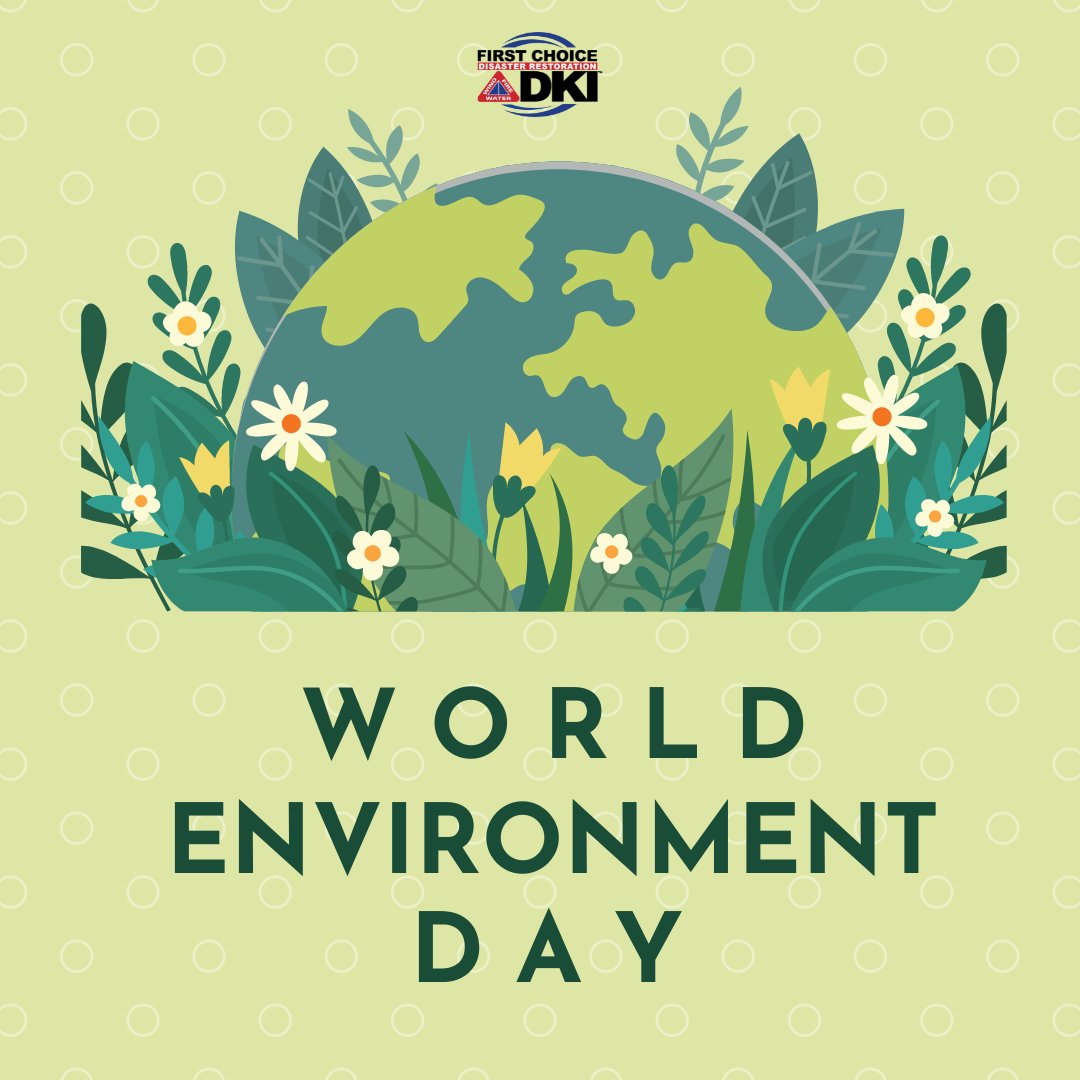 #WorldEnvironmentDay is a reminder of our shared responsibility to protect our planet. At DKI - First Choice, we're dedicated to using eco-conscious methods in all our projects, ensuring a healthier environment for generations to come.

Visit disasterrestoration.ca