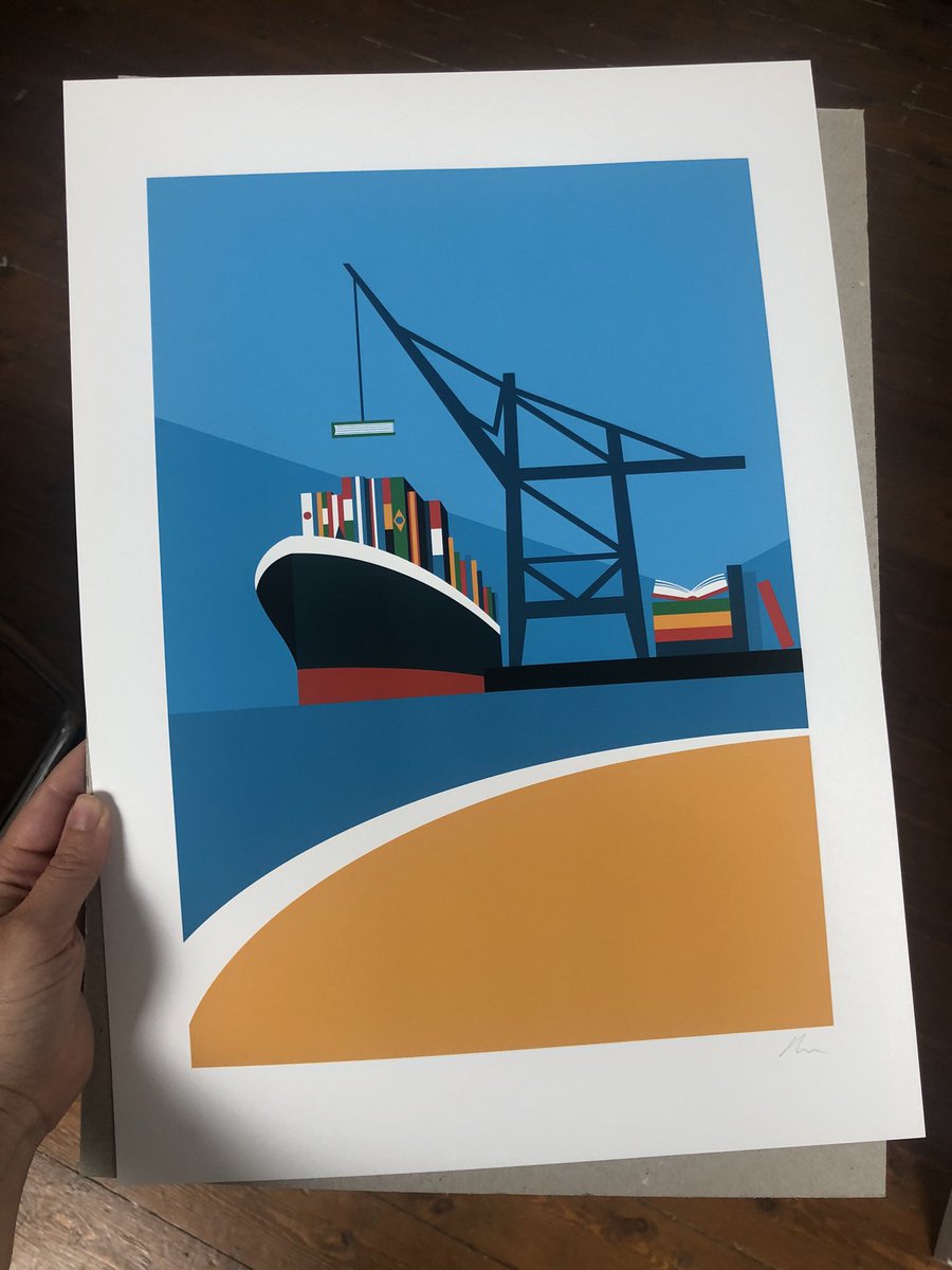 Getting lots of Cards and Prints ready for @felixstowebookfestival at the end of the month, they will be on sale throughout the Festival this year as we had lots of requests last year 😊 rebeccapymar.co.uk/products/felix…