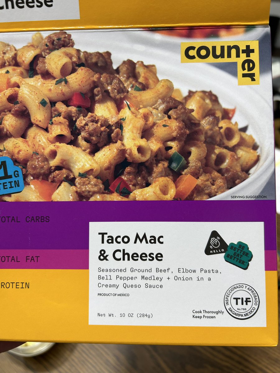 _bryanfrazier's tweet photo. Box pic vs real thing. Tastes like fucking dog food @eatcounter https://t.co/14AicaCw7O