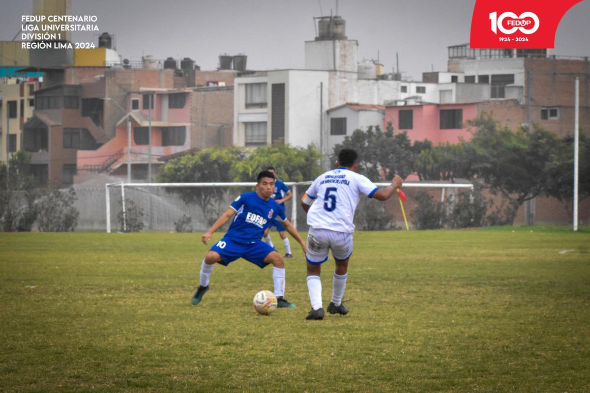 perufedup's tweet photo. ¡TRIUNFO AZUL! 🏆🔥⚽️
La #USIL ganó 3 a 1 frente a la  #EOFAP por la quinta fecha de la FEDUP Centenario Liga Universitaria de Fútbol División 1 Región Lima 2024. 🔝

📸 @arsa_digital_ / @victor.manuellee 

FEDUP, 100 años promoviendo el deporte universitario 💙❤️ https://t.co/yWoQVXwHHm