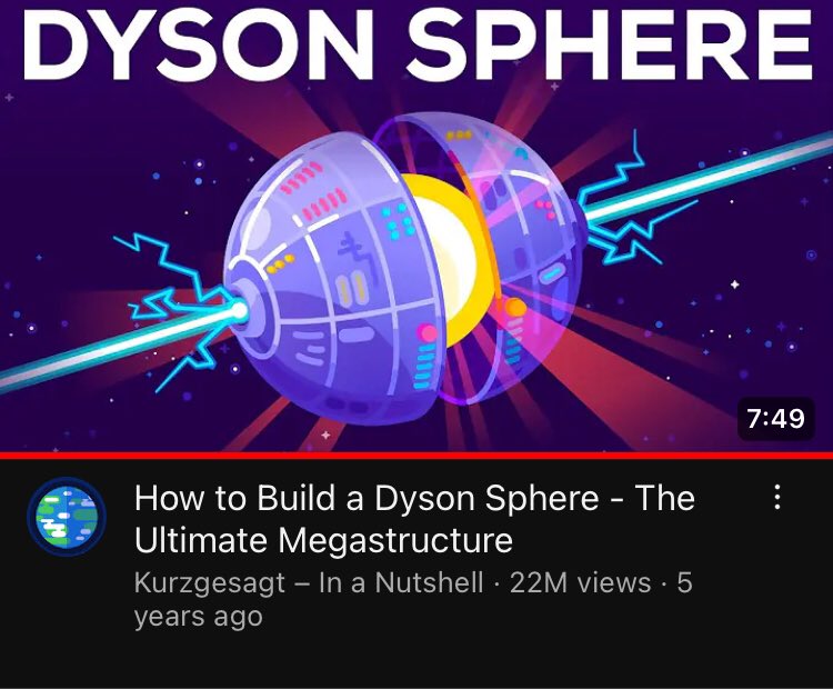_JBC_'s tweet photo. How to Build a Dyson Sphere - The Ultimate Megastructure https://t.co/NlUo21J4yD via @YouTube https://t.co/XFNIzgFpyo