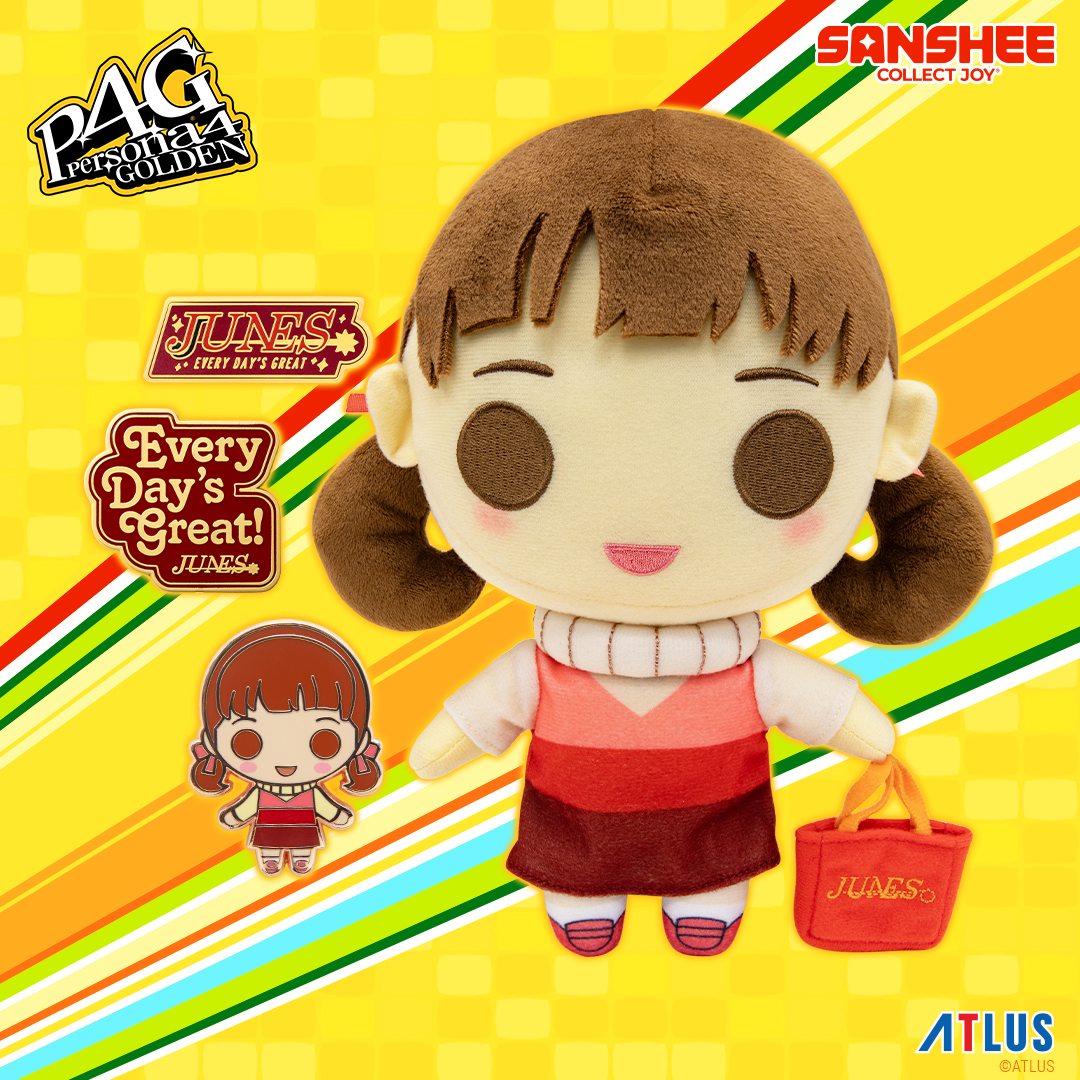 Everyone’s favorite junior detective is making her debut at <a href="/TeamSanshee/">Sanshee</a>! 🕵️

Pre-order your Nanako Dojima Collector's Plush or pick up one of the Persona 4 Golden pins, including the brand-new Nanako Dojima Collector's Pin, today!

➡️ atlus.link/-Sanshee-P4