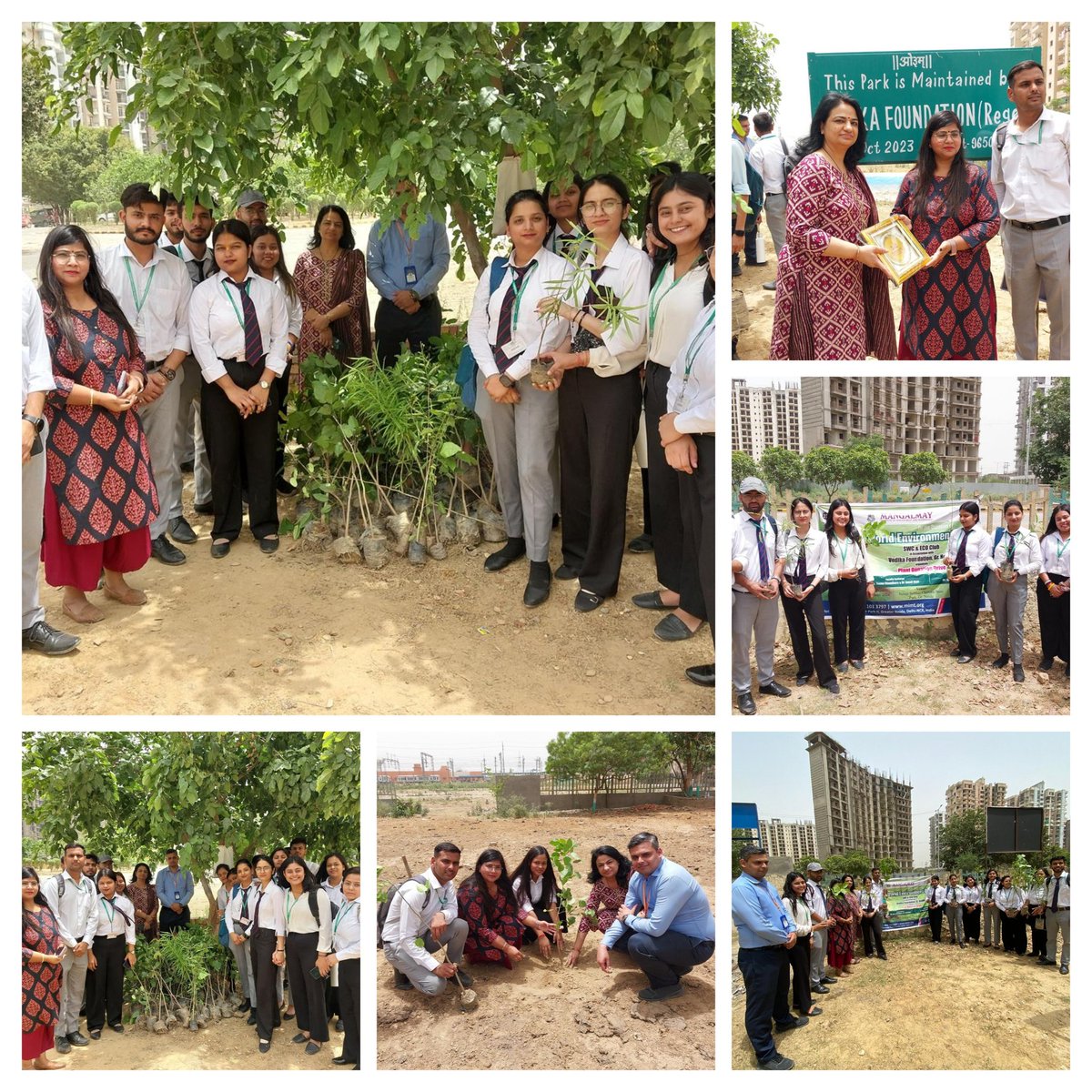 vedikafn's tweet photo. #एक_पेड़_माँ_के_नाम #विश्व_पर्यावरण_दिवस_2024 #WorldEnvironmentDay‌ 
वेदिका फाउंडेशन द्वारा UPSIDA Site C स्थित पार्क में वृक्षारोपण। @UPSIDA @mayurias @AsmitaLalIAS @rmsurajpur1 @dmgbnagar @tejpalnagarMLA @dr_maheshsharma https://t.co/rquTO4RRfB