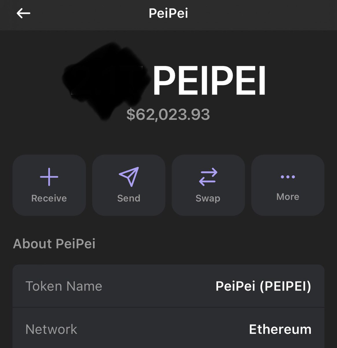 tr1971's tweet photo. got $PEIPEI airdrop https://t.co/Atr4FMyiPd https://t.co/eYAabwucAL
