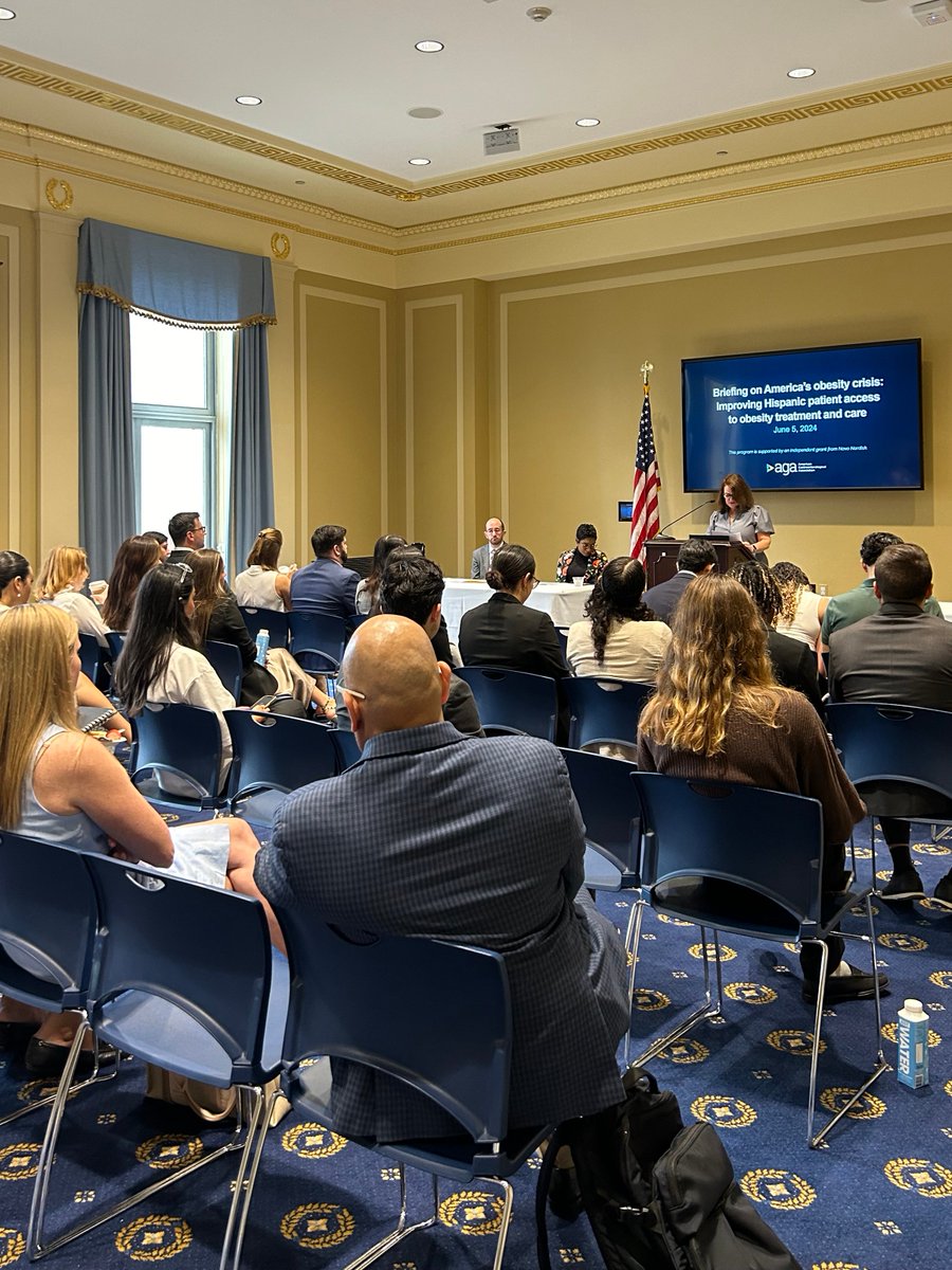 Obesity Care Advocacy Network (@obesityadvocacy) on Twitter photo <a href="/AmerGastroAssn/">American Gastroenterological Association (AGA)</a> hosted a briefing on Capitol Hill today to educate policymakers about #obesity in Hispanic communities. Great to see such a strong desire on the Hill to learn more about how lawmakers can help improve conditions for people with #obesity by passing #TROA <a href="/AmerGastroAssn/">American Gastroenterological Association (AGA)</a> hosted a briefing on Capitol Hill today to educate policymakers about #obesity in Hispanic communities. Great to see such a strong desire on the Hill to learn more about how lawmakers can help improve conditions for people with #obesity by passing #TROA